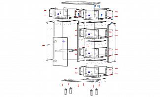 Комод Лоренцо 12 BMS