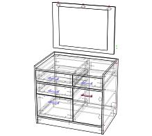 Комод Кантри BMS