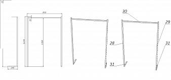 Комод Нордли Nordli 31