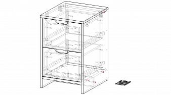Тумба прикроватная Галатея 10 BMS