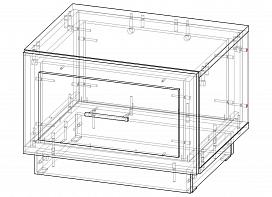 Тумба прикроватная Ларго PSZN 5.3 BMS
