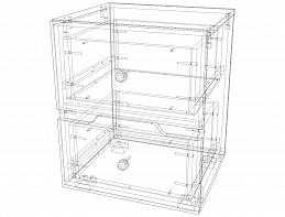 Прикроватная тумба Анталия С1.1 BMS