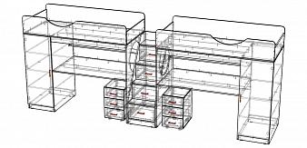 Двухъярусная кровать Миф 9.4 BMS