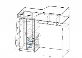 Кровать с диваном Мини 5.1 BMS