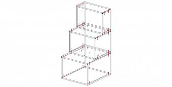 Лестница для кровати Олимп 1 BMS