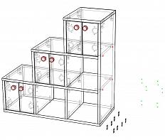 Лестница для кровати Санни 3 BMS