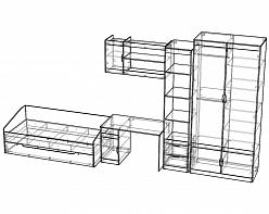 Комплект Детской мебели Паскаль К1 BMS