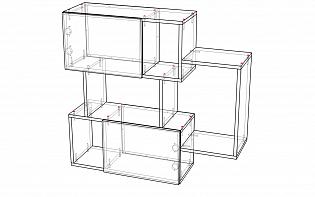 Полка для книг МБ 9.1 BMS
