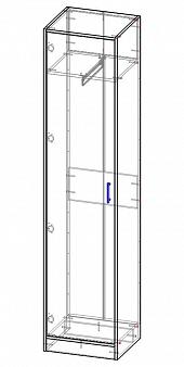 Шкаф для одежды ШО-5 BMS