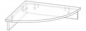 Надставка для монитора НМ-22 BMS