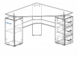 Стол угловой Лето BMS