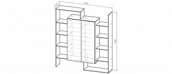Стеллаж Триша 2.2 BMS
