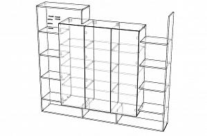 Стеллаж Триша 2.3 BMS