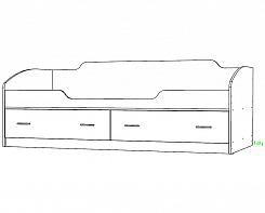 Кровать ТД-250 Нави BMS