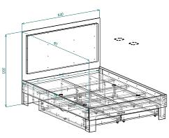 Кровать СП-4568 BMS