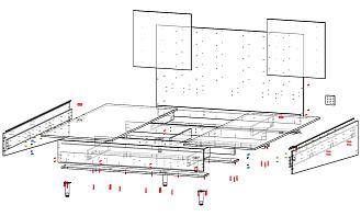 Кровать Капри 8 BMS
