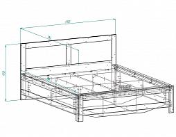 Кровать Капри 1 BMS