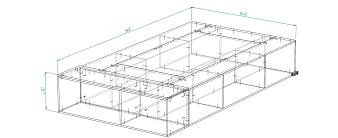 Кровать Платса Platsa 8
