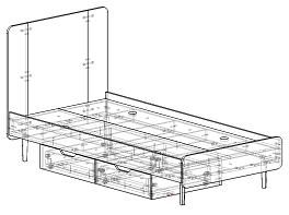 Кровать Бронкс 22 BMS