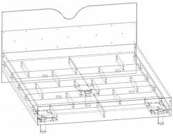 Кровать Амели 02 BMS