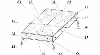 Кровать Петуния 17 BMS