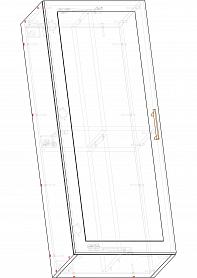 Полка книжная Атлант 3 BMS