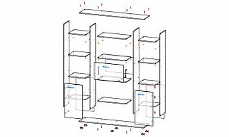 Стеллаж Брайс 3 BMS