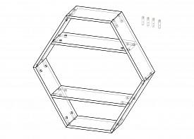 Полка Линда 3 BMS