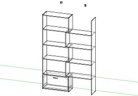 Стеллаж Элли 5 BMS