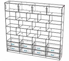 Стеллаж Нола 1.1 BMS