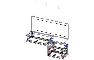 Туалетный стол Рокс 13 BMS