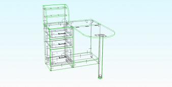 Маникюрный стол Некст BMS