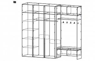 Прихожая Новелла 10 BMS
