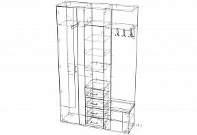 Прихожая Инесс BMS