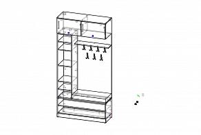 Прихожая Лувр 12 BMS