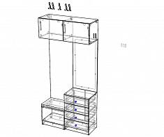 Прихожая Давид 13 BMS