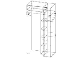 Прихожая Дакота 12 BMS