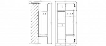 Прихожая Нептун 13 BMS