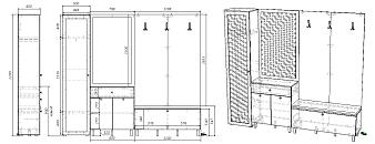 Прихожая Мио 17 BMS