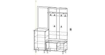 Прихожая Арт Нео 16.3 BMS