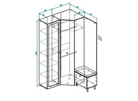 Прихожая Мио 15 BMS