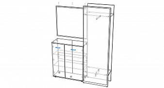 Прихожая Вельвет 15 BMS