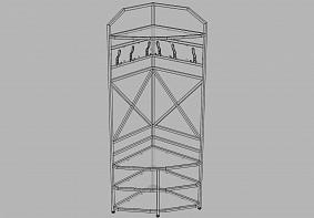 Прихожая Флай 11 BMS