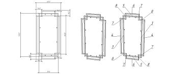 Зеркало Фрей 12 BMS
