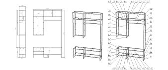 Прихожая Акация 12 BMS