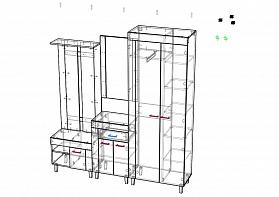 Прихожая Лили 12 BMS