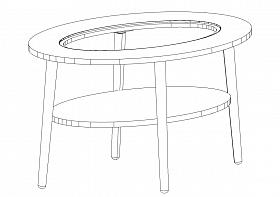 Журнальный стол Арканзас 14 BMS