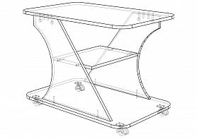 Стол журнальный-5 BMS