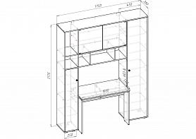 Стол компьютерный Макс 102 BMS