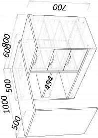 Стол компьютерный Рокки 12 BMS
